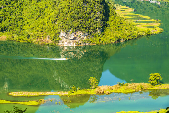 河池东兰红水河第一湾