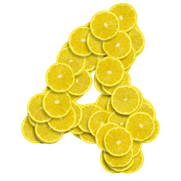 柠檬数字4