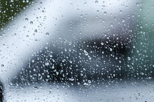 雨天车窗