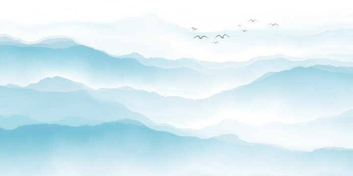 水墨画
