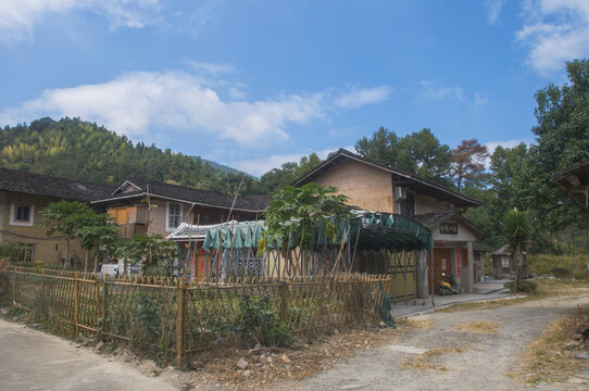 河坑乡村农家风景