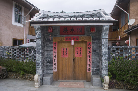 传统中式建筑大门