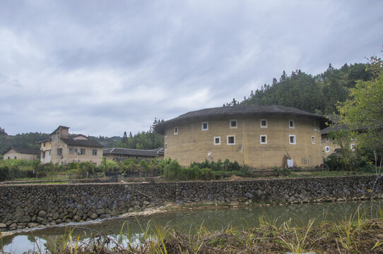 河坑土楼裕兴楼外景