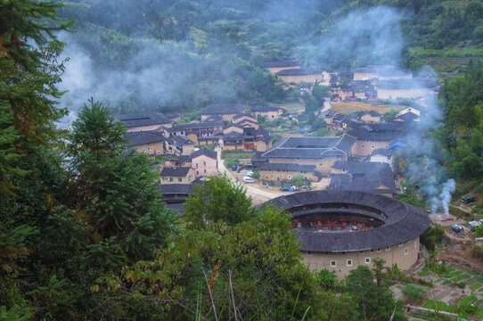 土楼乡村美景