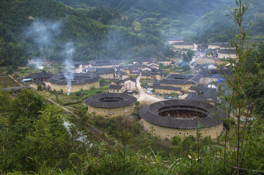 河坑土楼风情