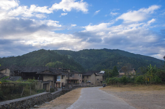 河坑农村风景