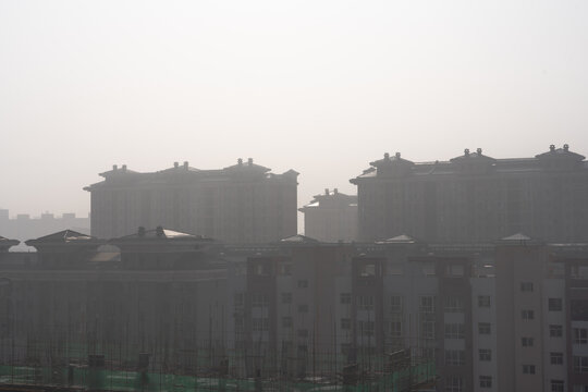 雾空气污染