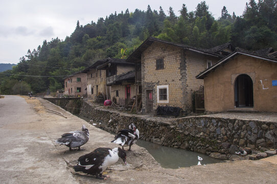 河坑风情