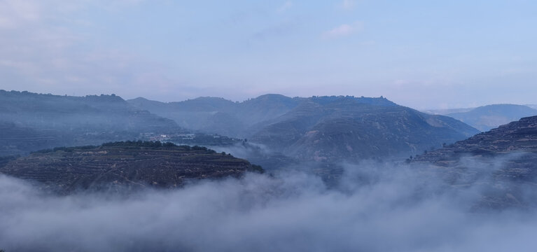 高山云雾