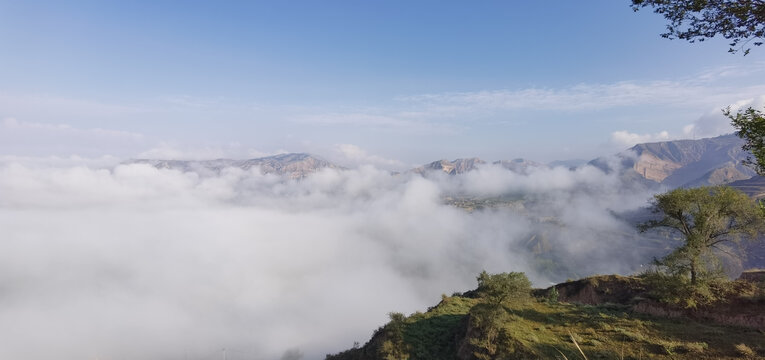 山中云雾