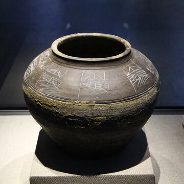 汉代山阳陶罐