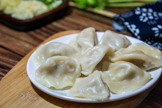 冬至春节饺子美食