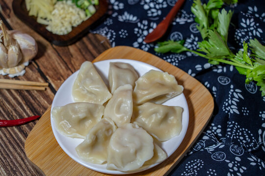 冬至春节饺子美食