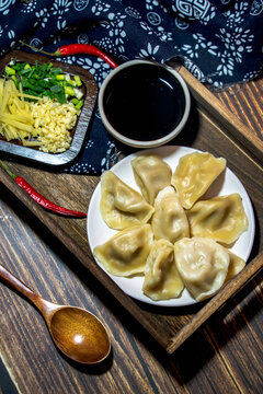 冬至春节饺子美食