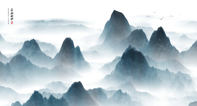 山水画