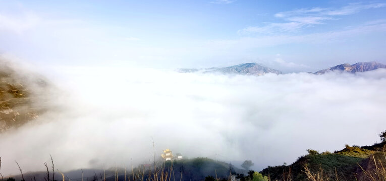 高山云雾