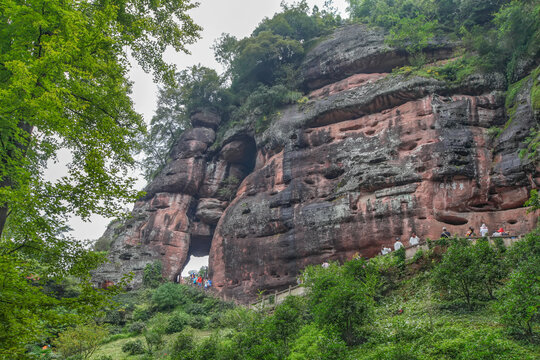 齐云山象鼻山