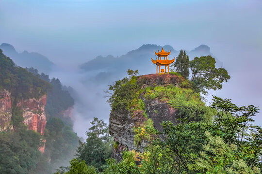 齐云山香炉峰