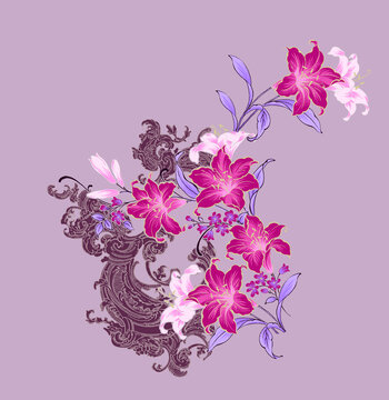 花卉纹样