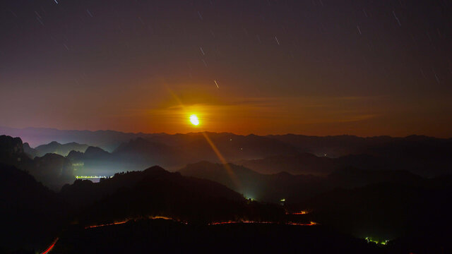 百乐坳夜景