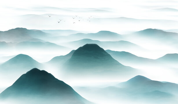 山水画