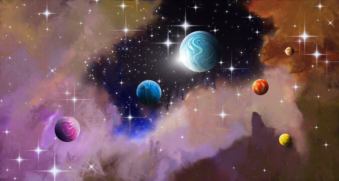 星空宇宙背景