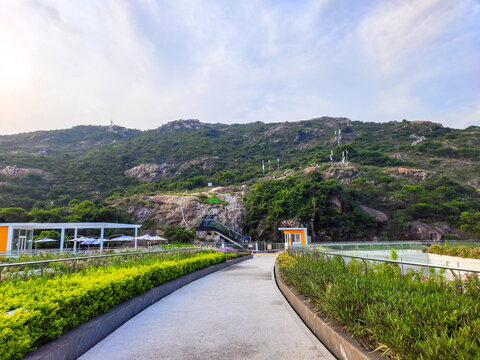 横琴澳门全景