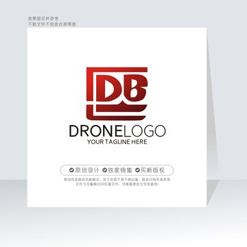 DB字母标志BD标志