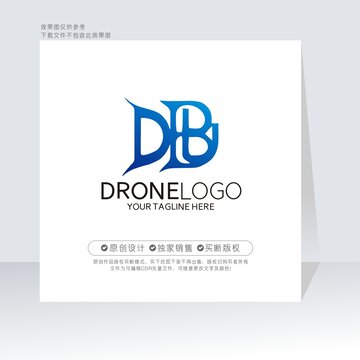 DB字母标志BD标志