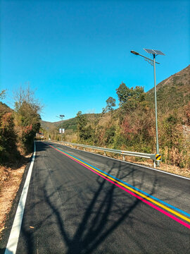 柏油路素材