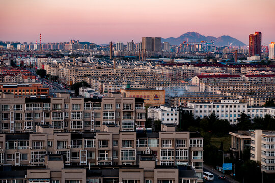 大连城市风光地标建筑旅游