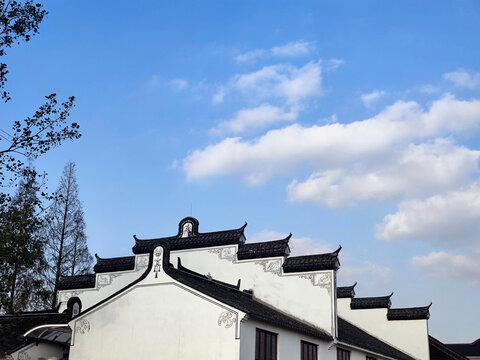 仿古徽派建筑