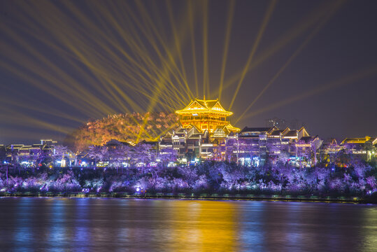 柳州窖埠古镇夜景