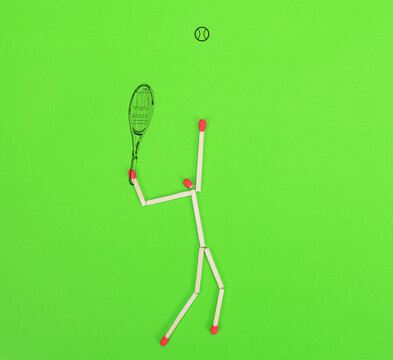网球发球