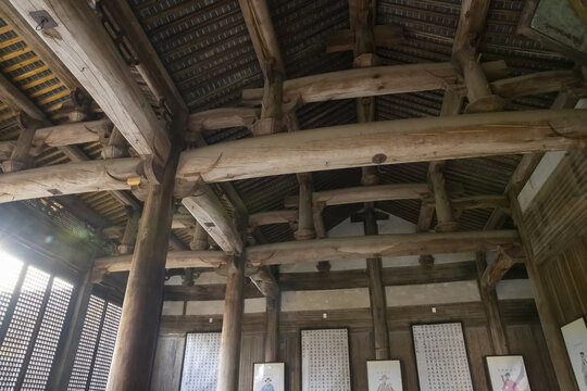 安徽歙县木结构建筑