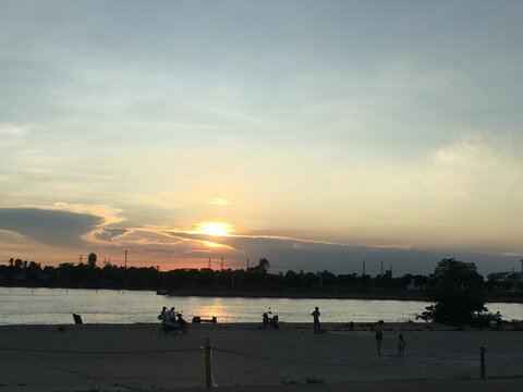 夕阳