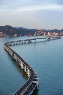 大连城市风光星海湾跨海大桥