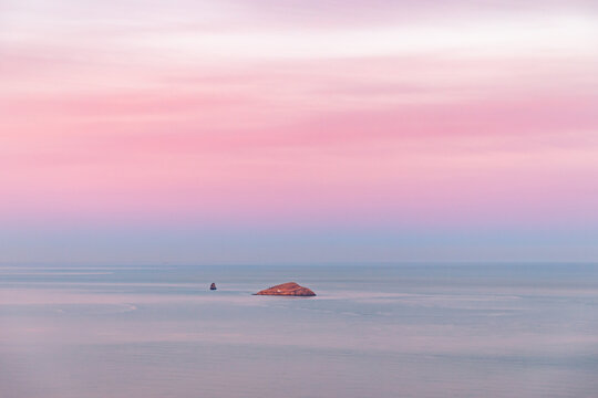 大连海洋海岛风光高清素材