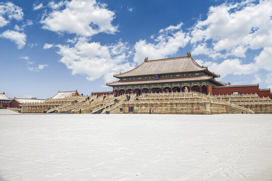 故宫雪景