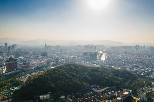 余姚城市风光