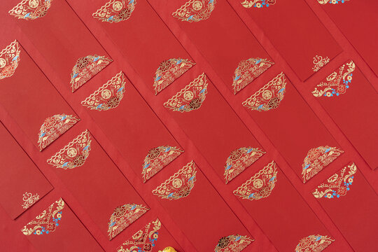 红包背景新年祝福图片