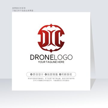 DC字母标志CD标志