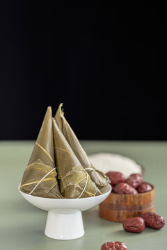 端午节三角粽传统美食