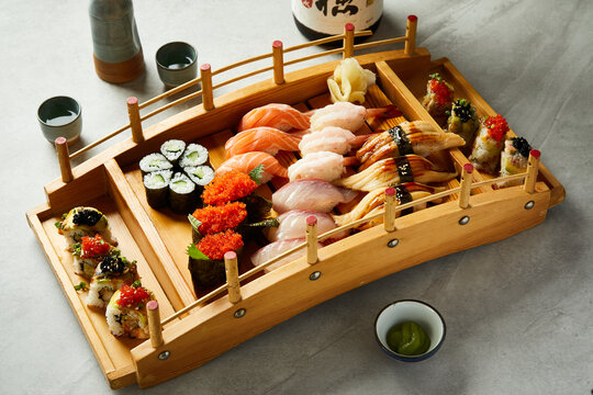 寿司大拼盘