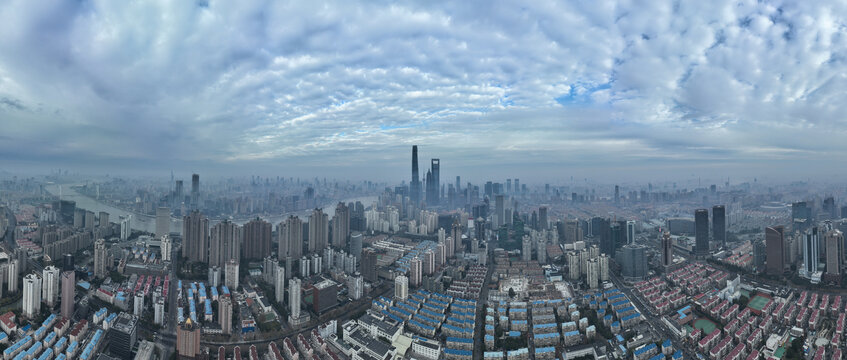 上海天际线全景