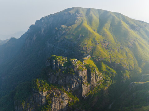 武功山地质公园初秋自然风光