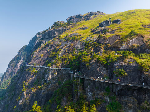 武功山地质公园初秋自然风光