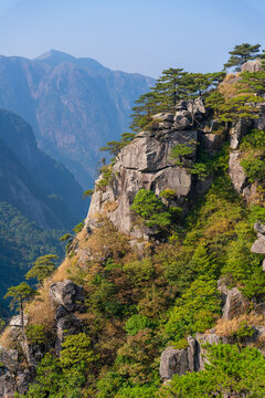 武功山地质公园初秋自然风光