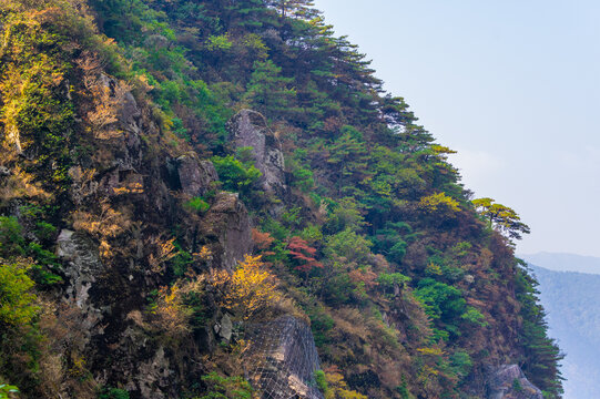 武功山地质公园初秋风光