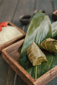 粽子美食端午节背景